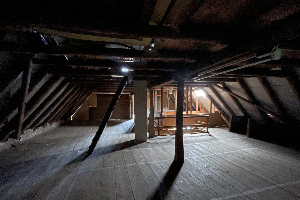 Das Dachgeschoss im Alten Packhaus am Ostersteg in Leer